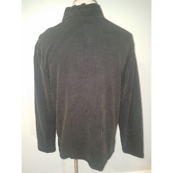 Harley Davidson 1/4 Zip Embroidered L/S Shirt (M) - Picture 3 of 6